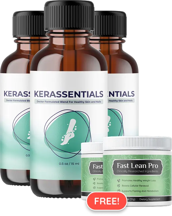 Three bottle Kerassentials most popular package