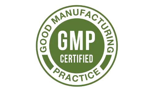 Kerassentials GMP certified manufacturing badge